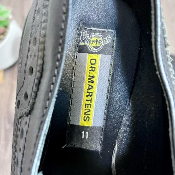 *Dr Martens | Vintage Y2K Chunky Heel Brogues Oxfords 9749 Size 11UK/12US - Picture 15 of 16